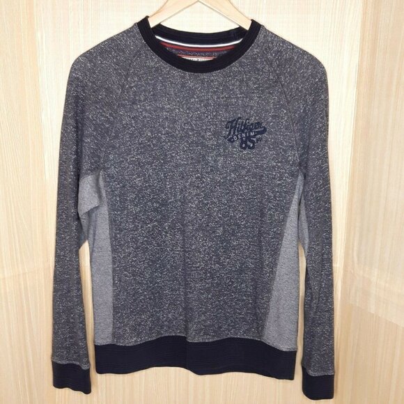 Tommy Hilfiger Mens Blue Sweatshirt Medium - Picture 1 of 9